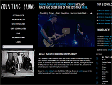 Tablet Screenshot of livecountingcrows.com